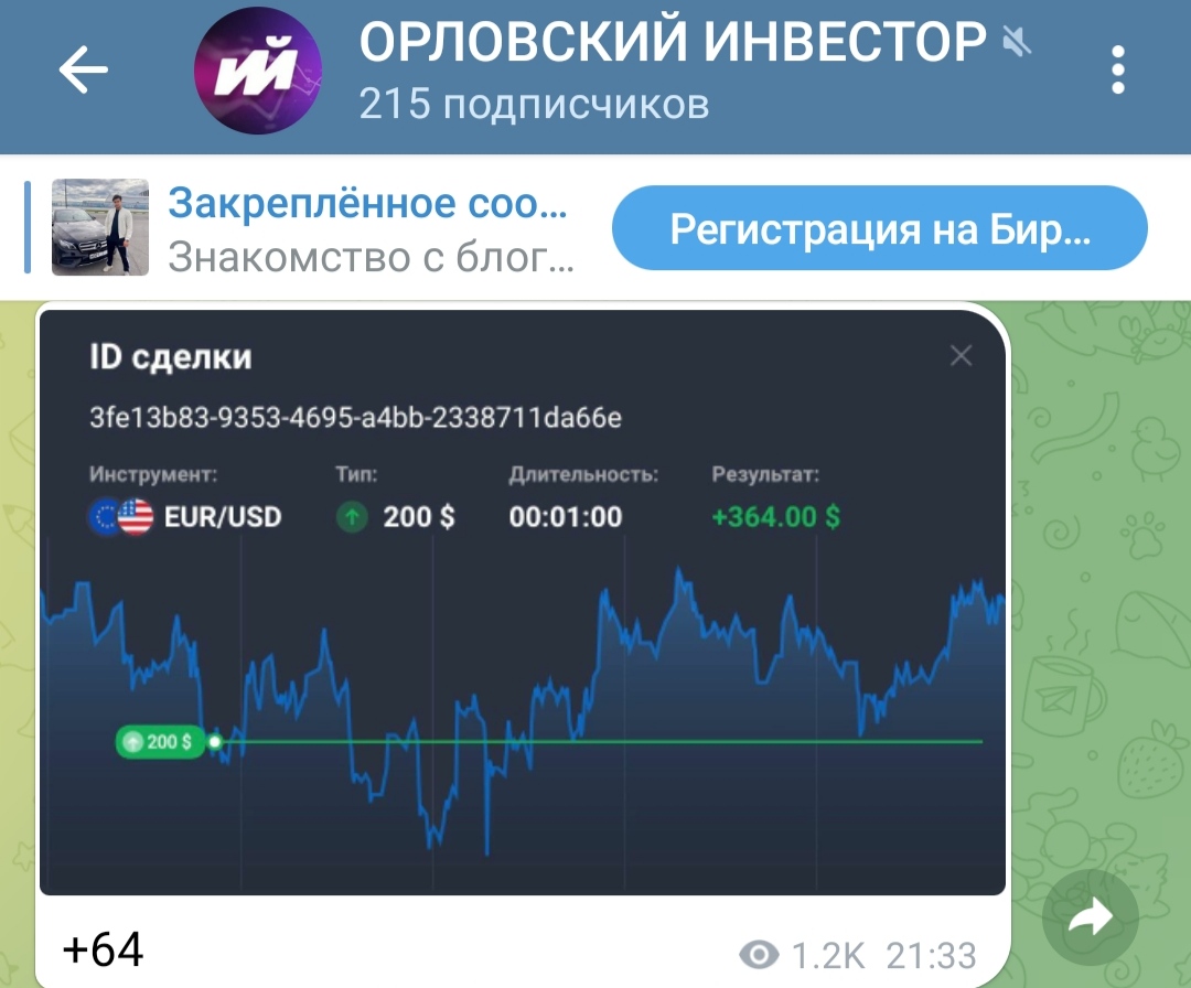 Орловский Инвестор - пост