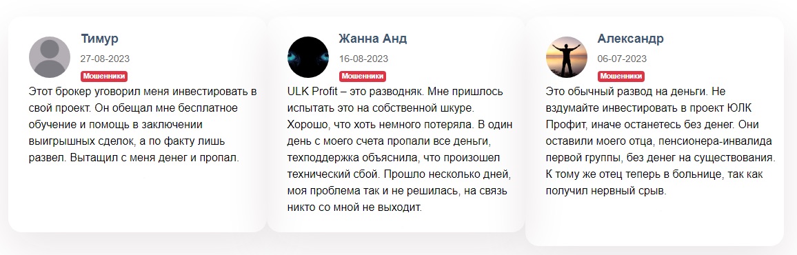 Profit Ulk - отзывы