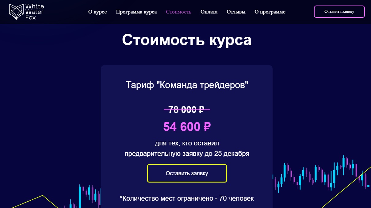 Юлия Пономарева - стоимость курса