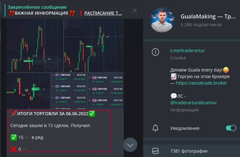 Артур Абрамов телеграмм