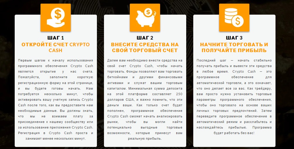 брокер Crypto Cash