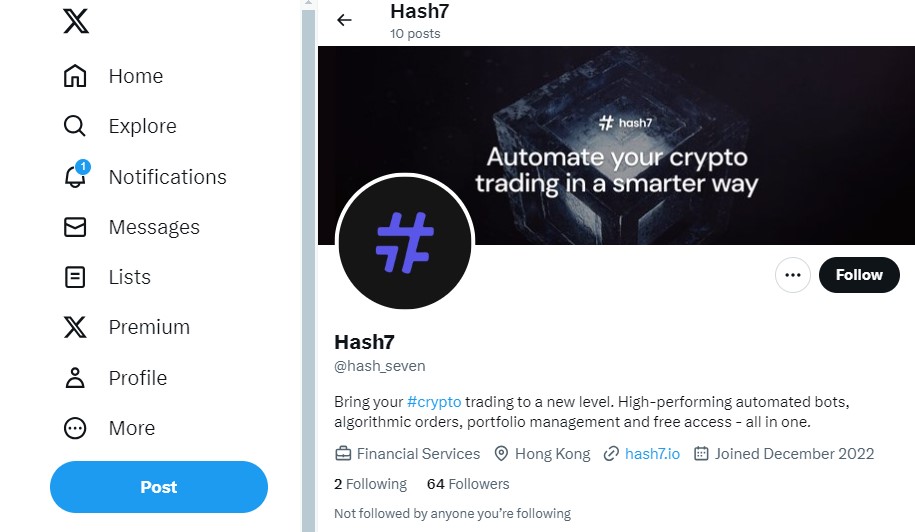 Hash7 бот торговый отзывы