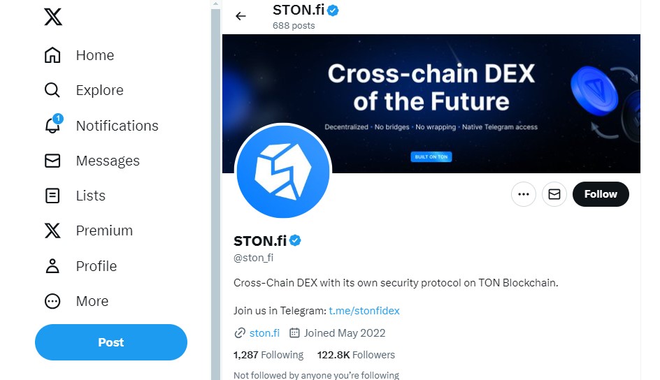 ston fi dex token