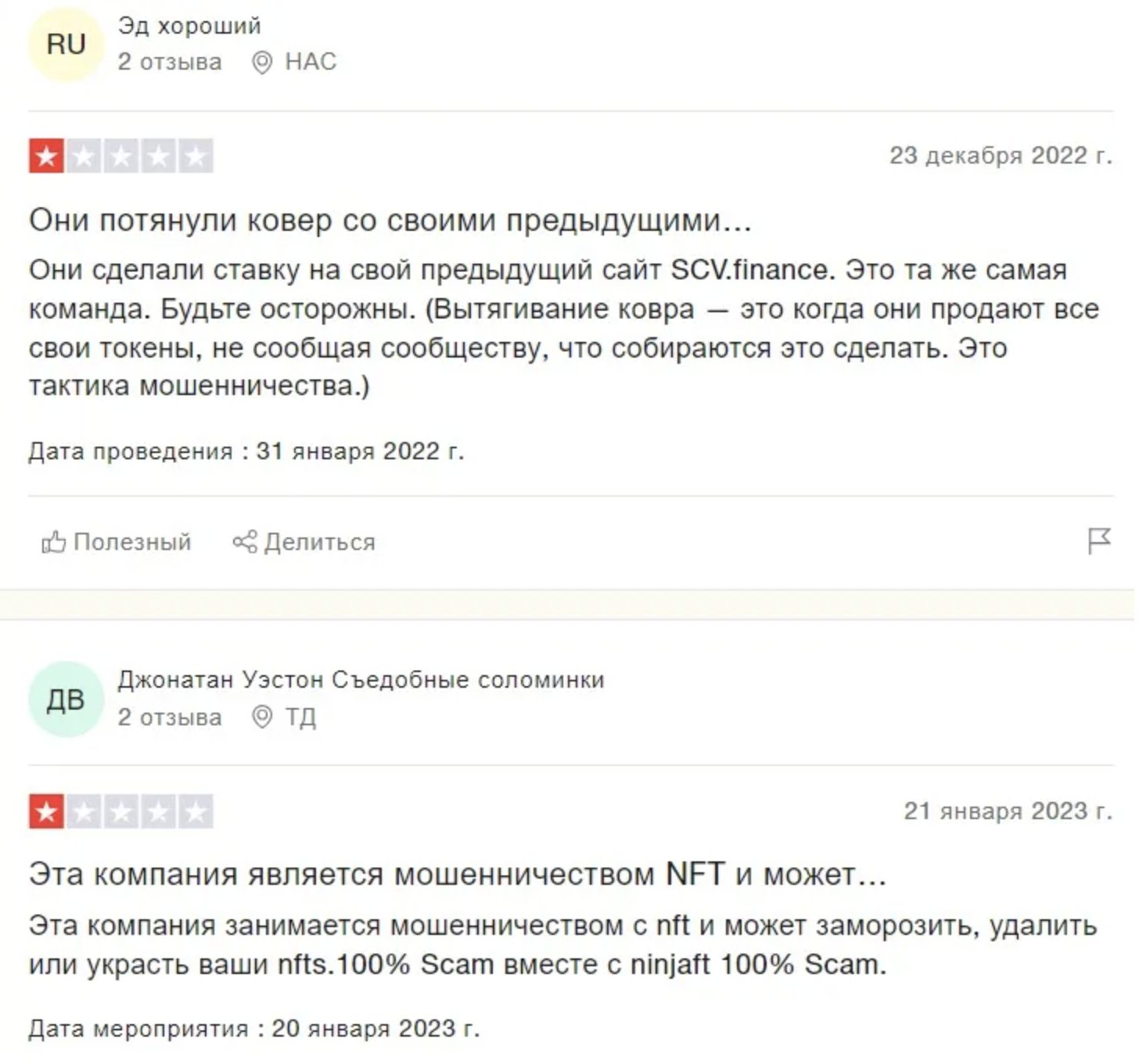 tofu nft in bot отзывы