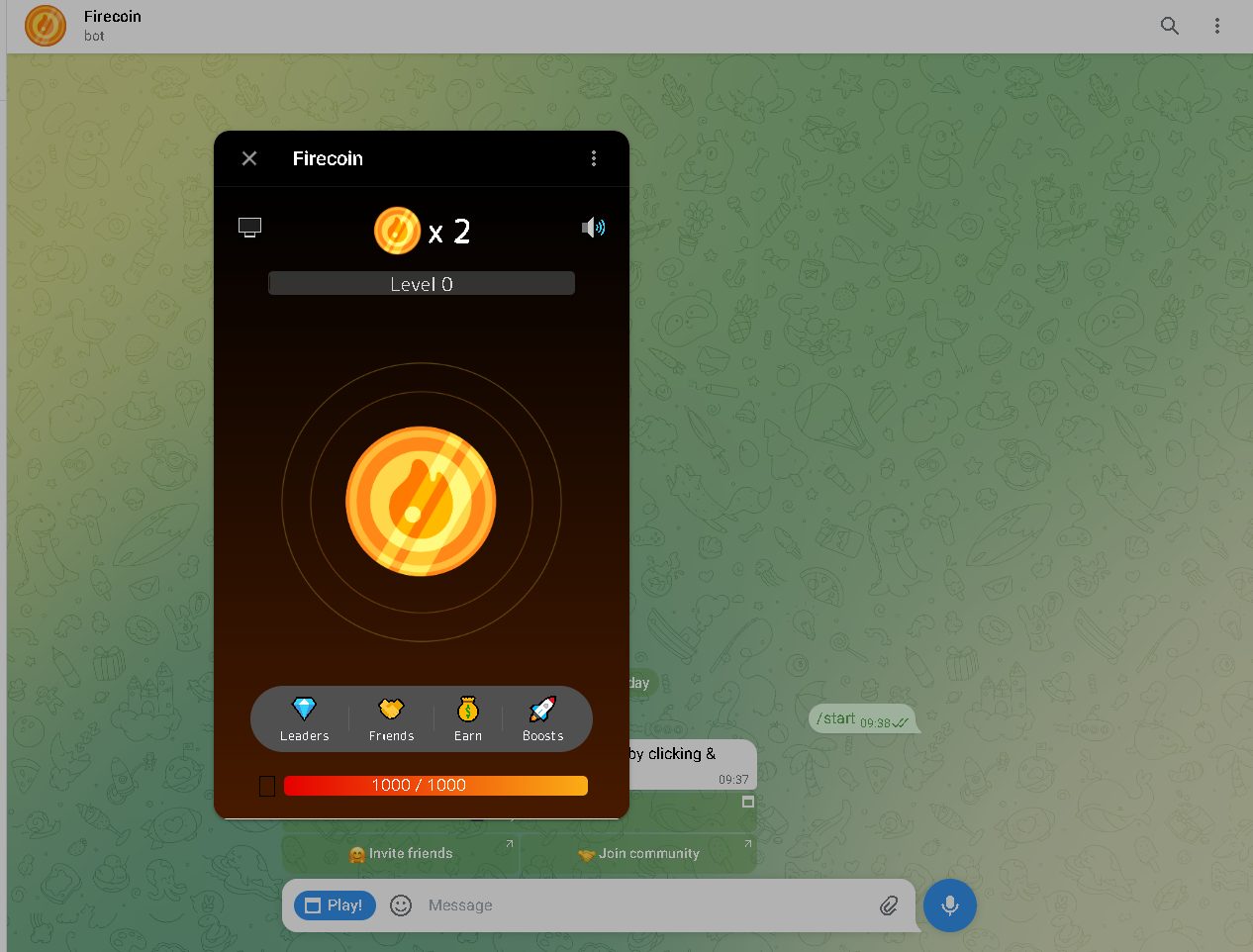 Firecoin App отзывы : разоблачение инвестиционной игры Fire Coin Bot bot