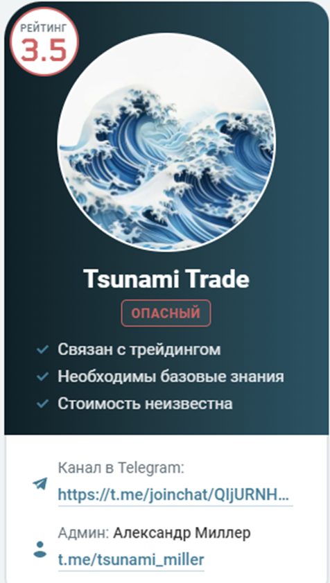 tsunami trade futures