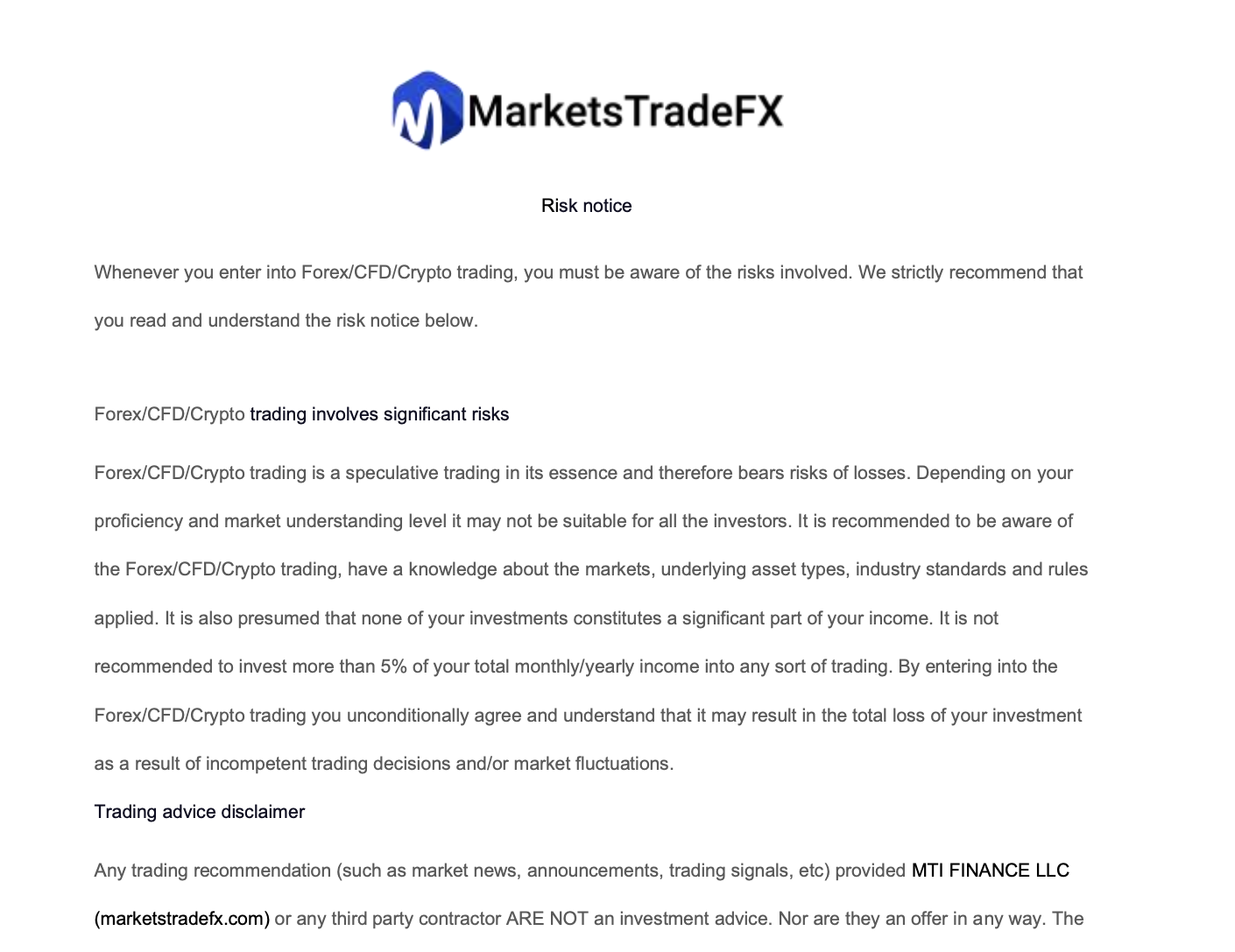 marketstradefx отзывы