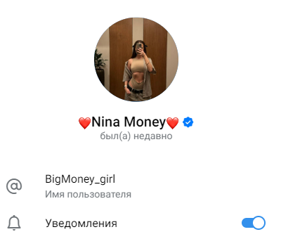 nina money телеграм канал