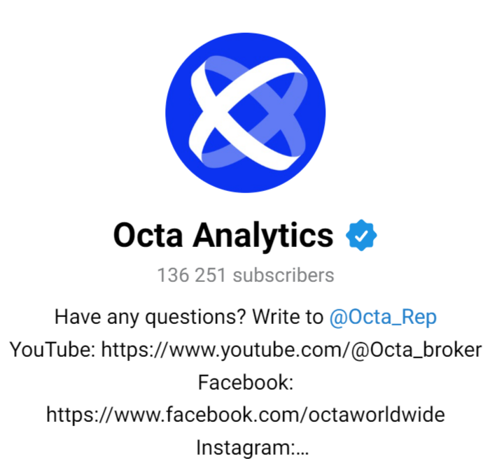 Octa Markets Incorporated