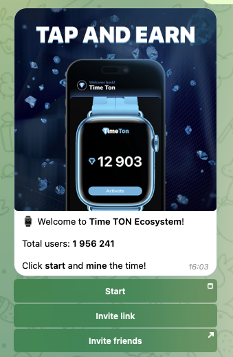 time ton ecosystem