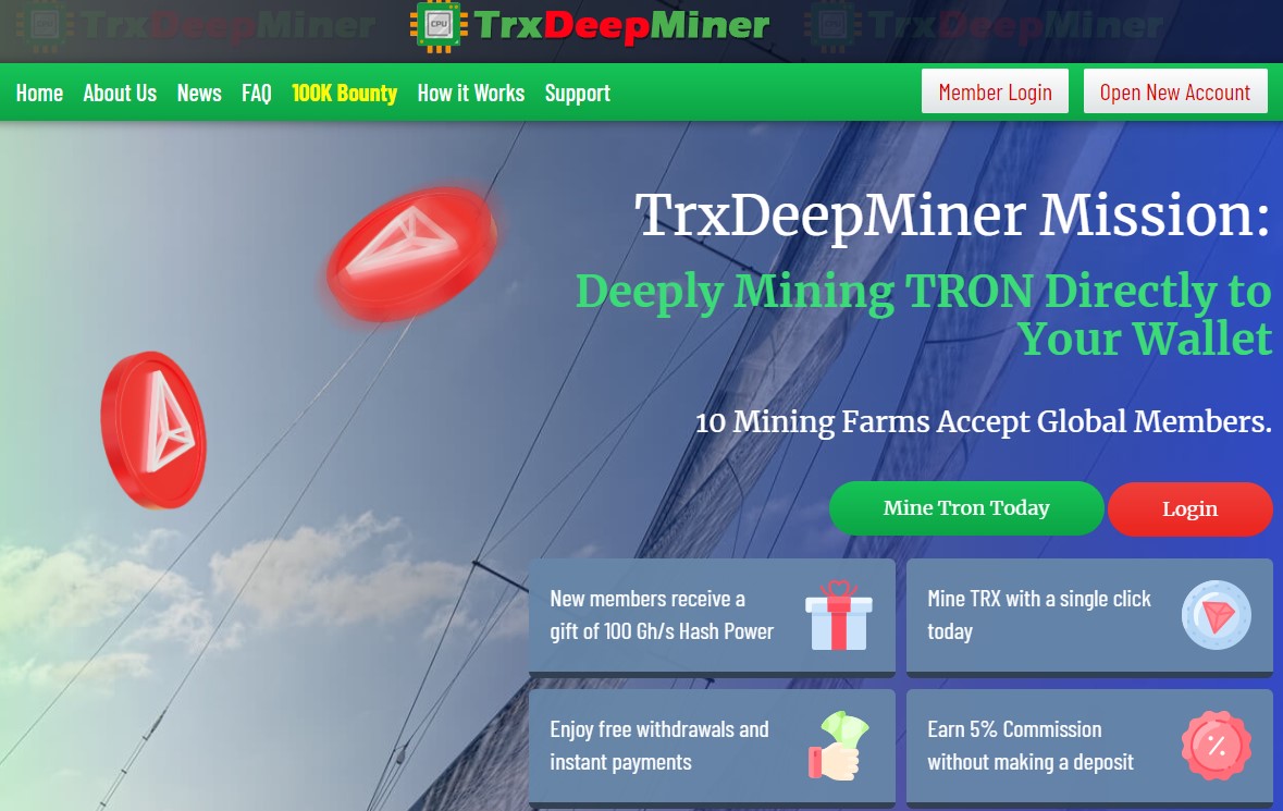 trxdeepminer com отзывы