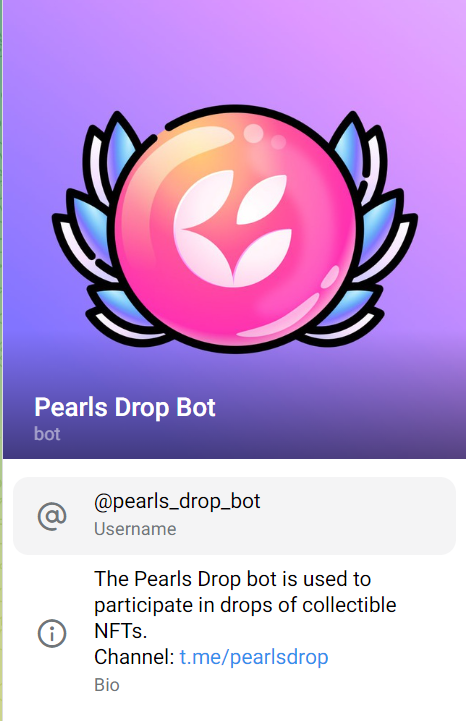 pearls drop bot