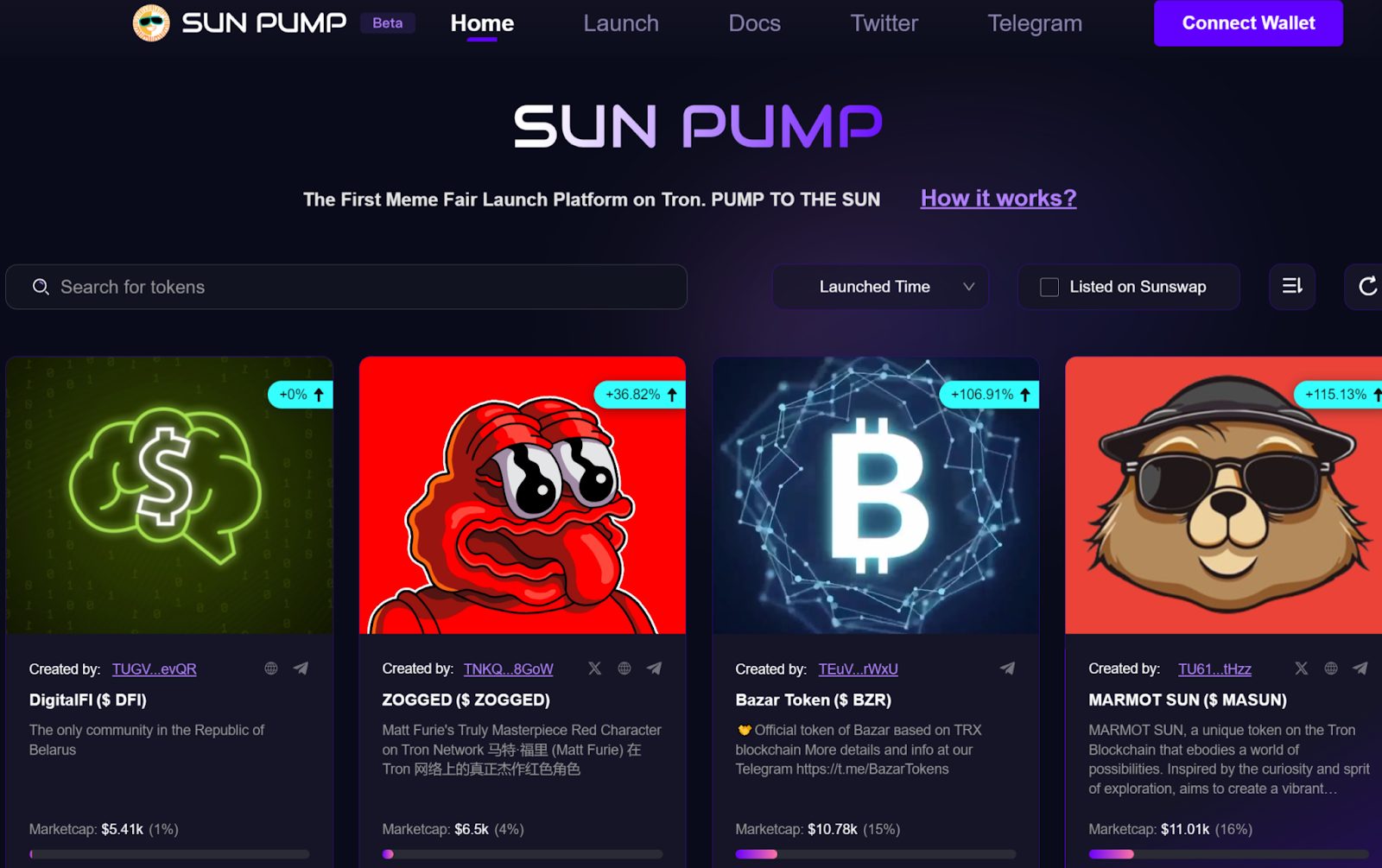 sun pump tron