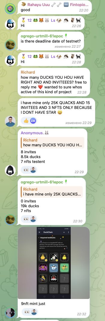 duckchain airdrop