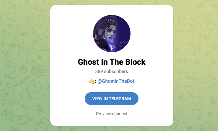 ghost in the block