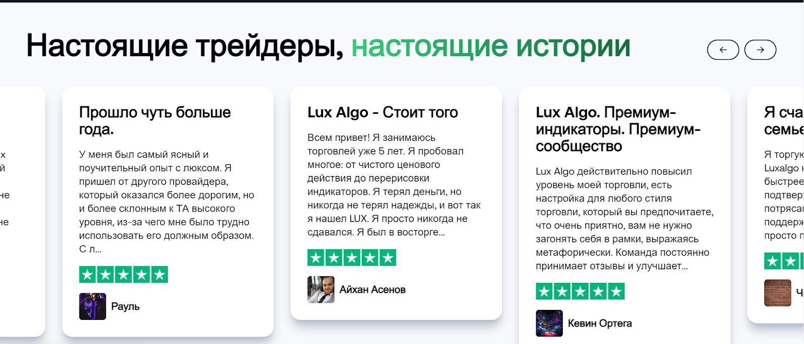 luxalgo индикатор