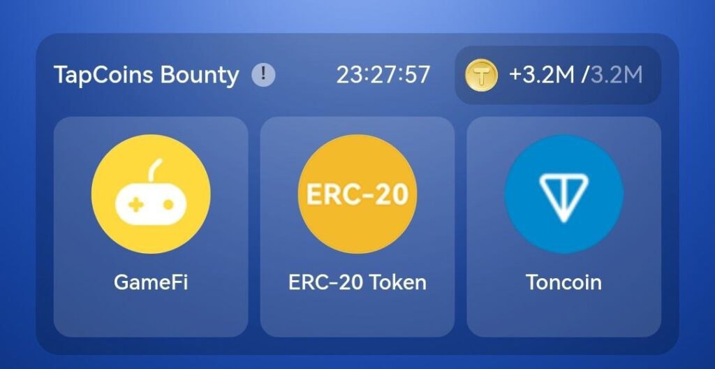 Tapcoins  комбо дня