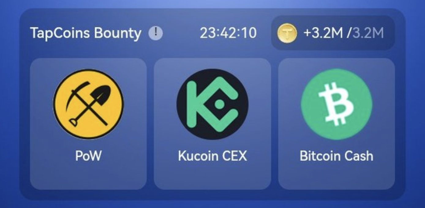 Tapcoins  комбо дня