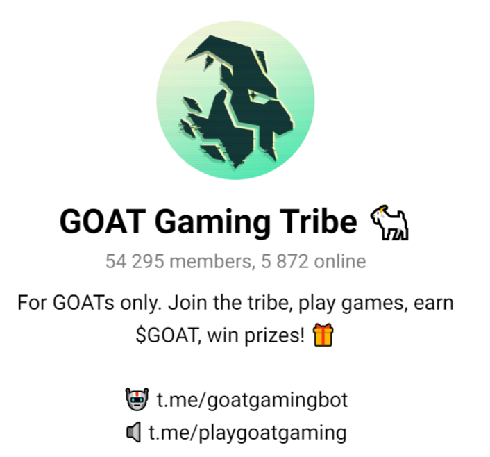 goat gaming телеграм