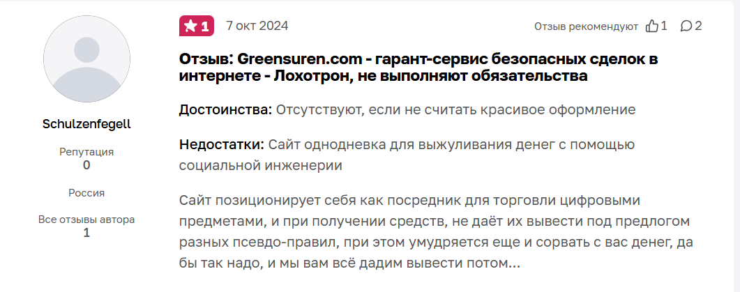 greensuren