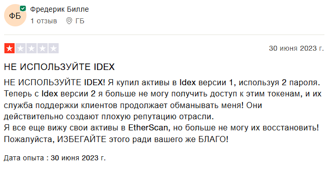 idex крипта