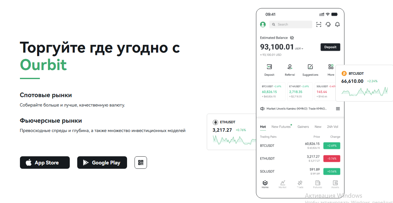 ourbit биржа отзывы