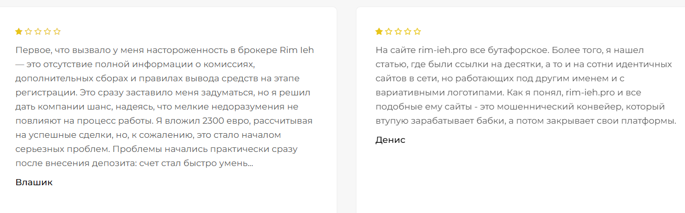 rim ieh отзывы