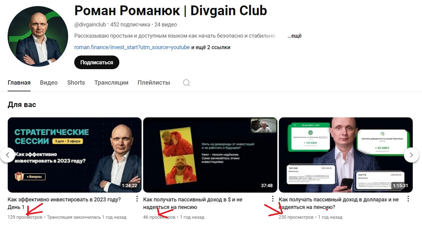 Роман Романюк Дивидендный инвестор Divgain Club