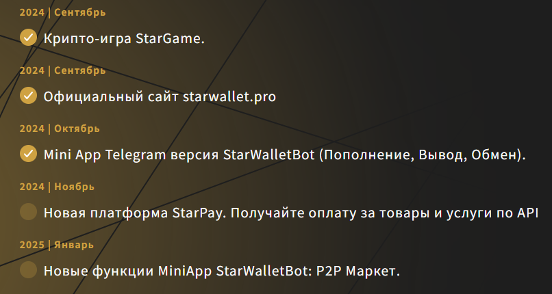 stars wallet как выводить