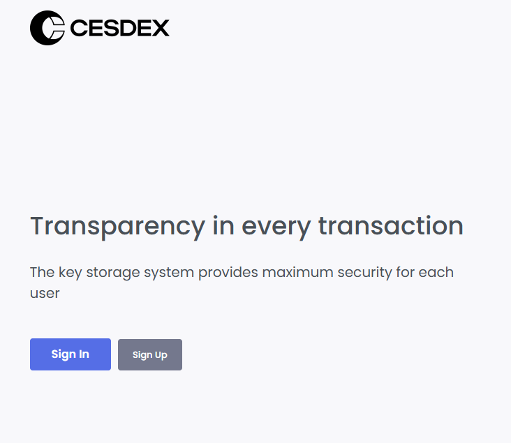 cesdex com кошелек