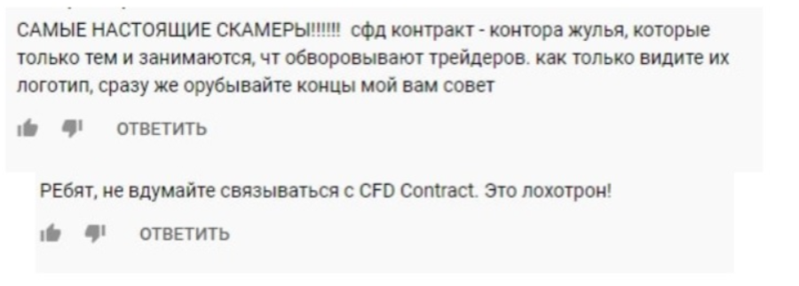 cfd contract отзывы