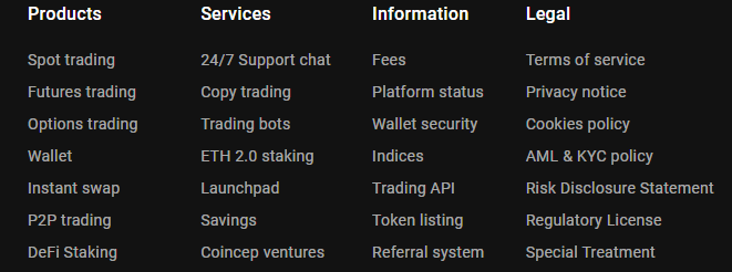 coincep com биржа