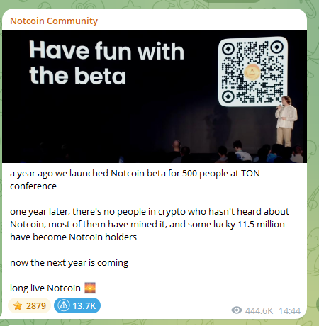 notcoin telegram