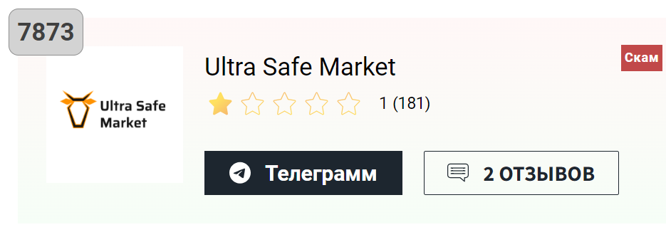 ultra safe market