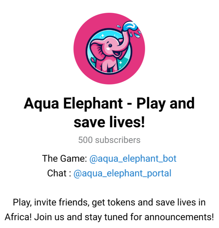 aqua elephant