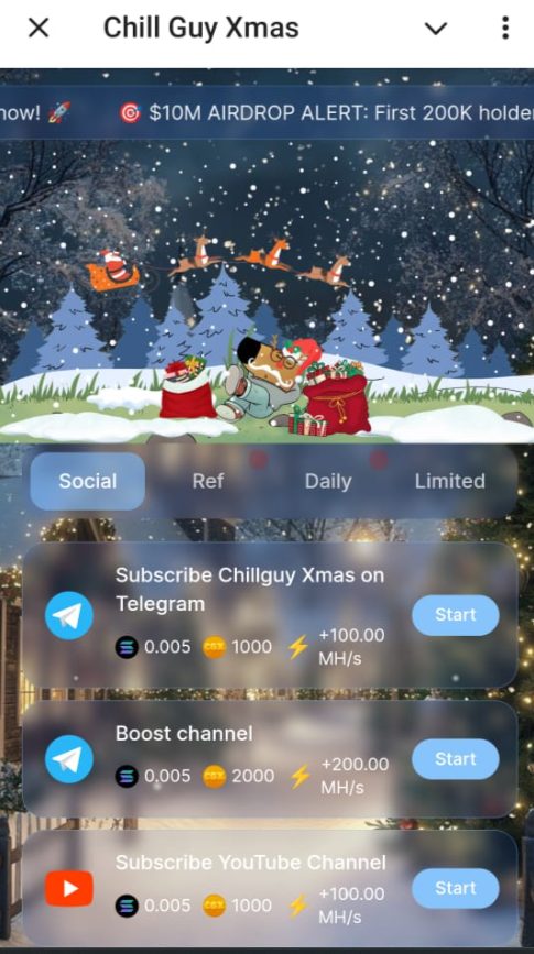 chill guy xmas скам