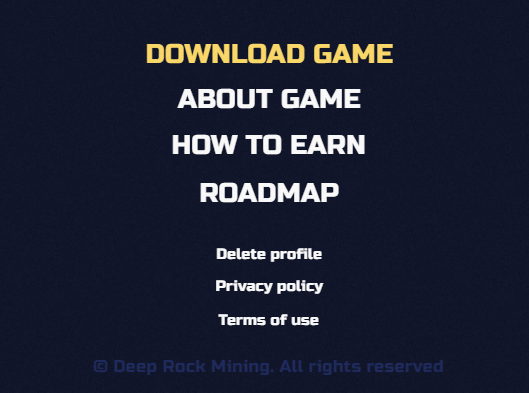 deep rock mining