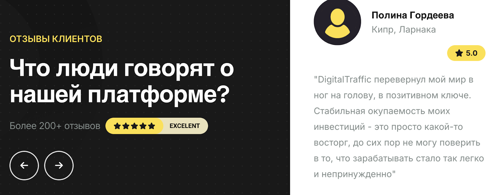 digital traffic инвестиции