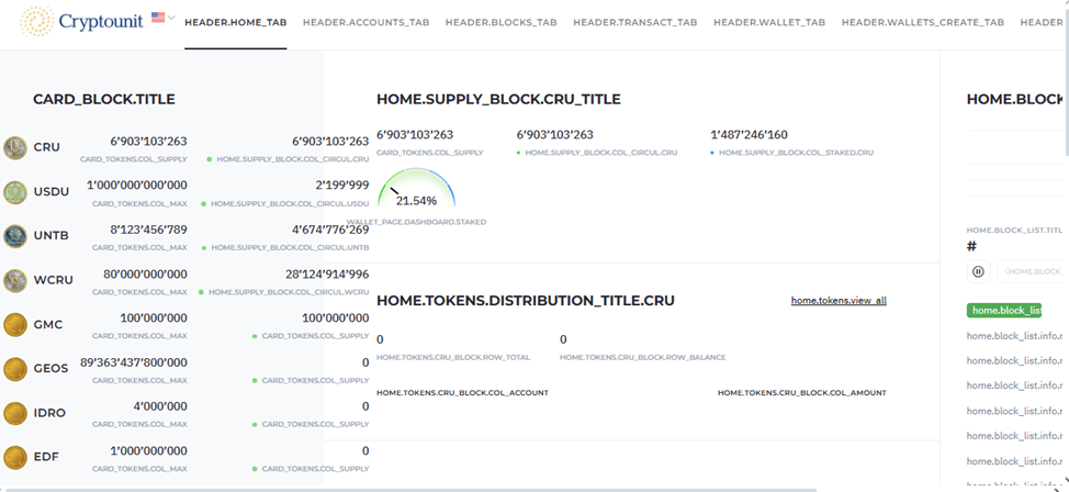 explorer cryptounit