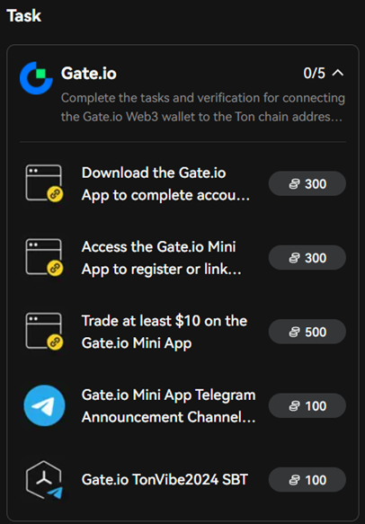 Gate io Wallet Mini App Annoucement