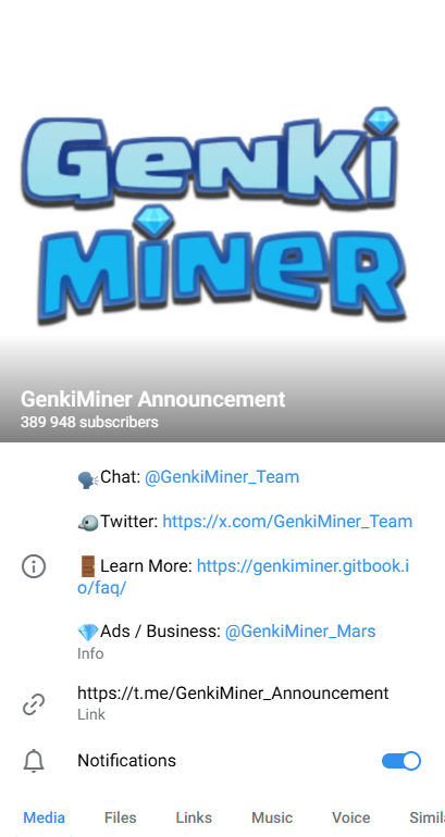 genki miner bot