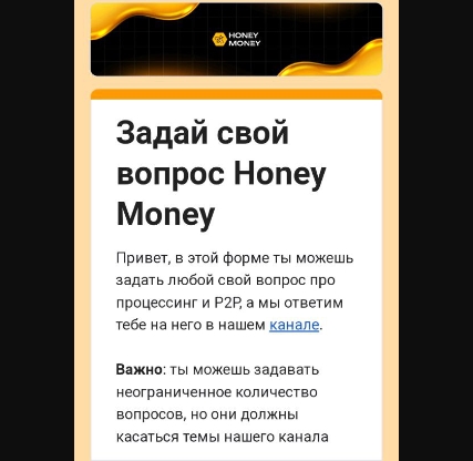 honey money тг