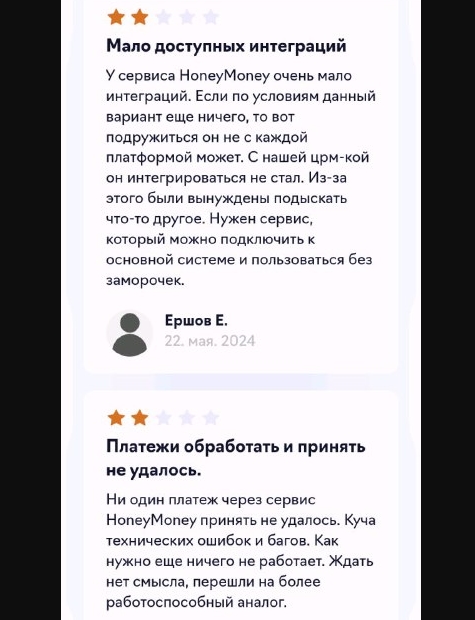 honeymoney процессинг