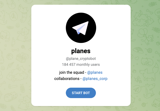 planes telegram