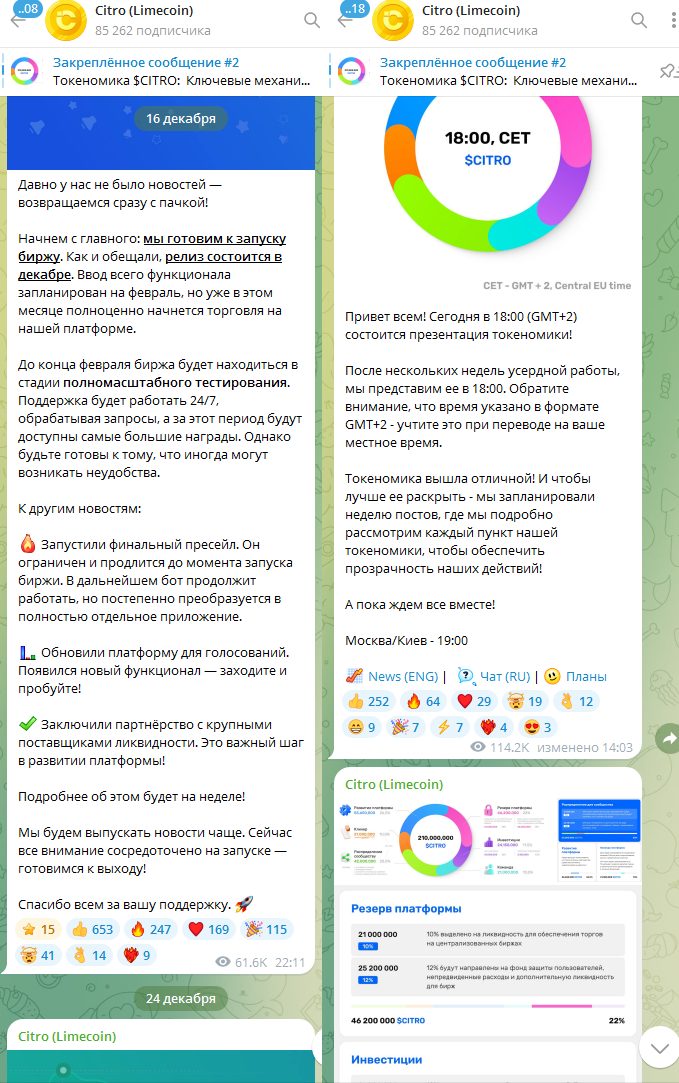 citronus криптовалюта отзывы