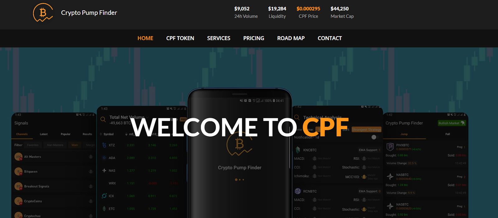 Crypto Pump Finder