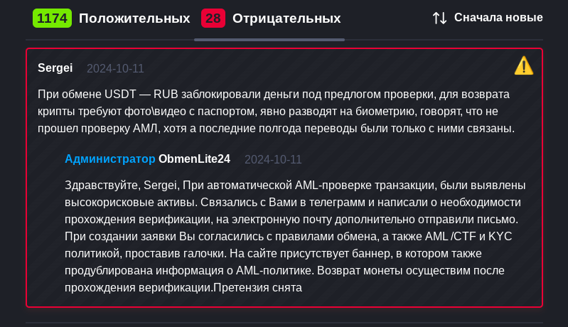 obmenlite24 ru отзывы