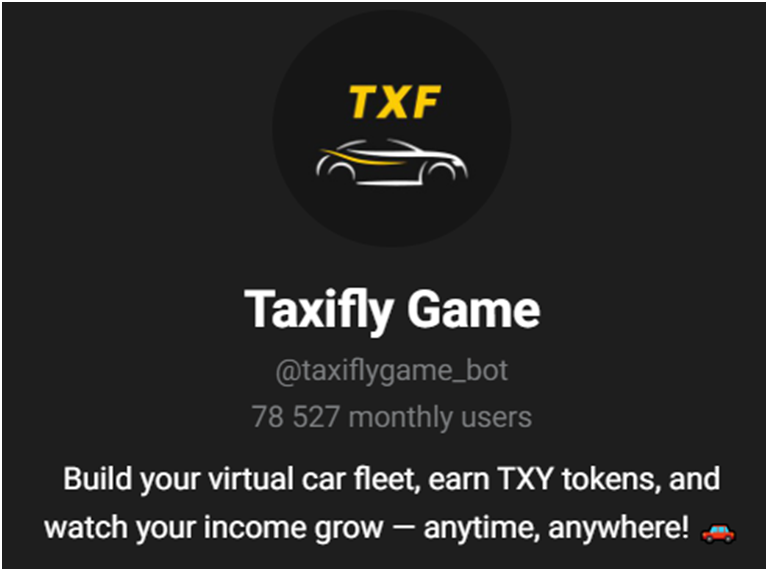 taxiflygame bot