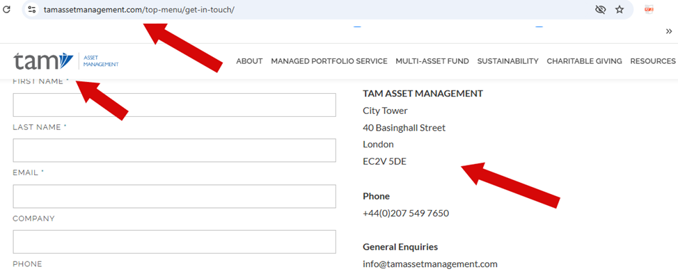 trading tam broker net