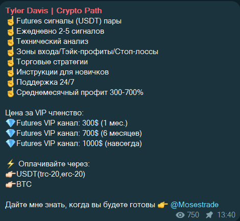 Tyler Davis Crypto Path